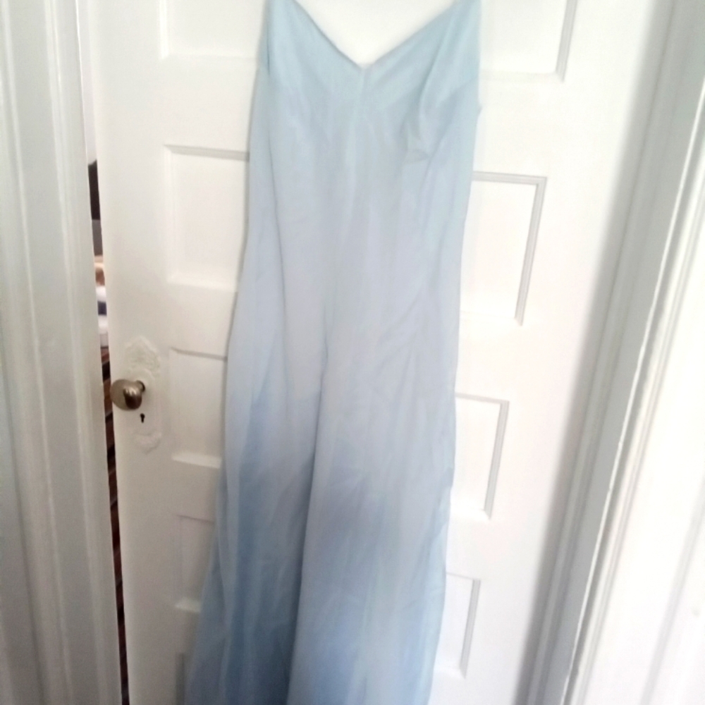 Elegant Light Blue Gown